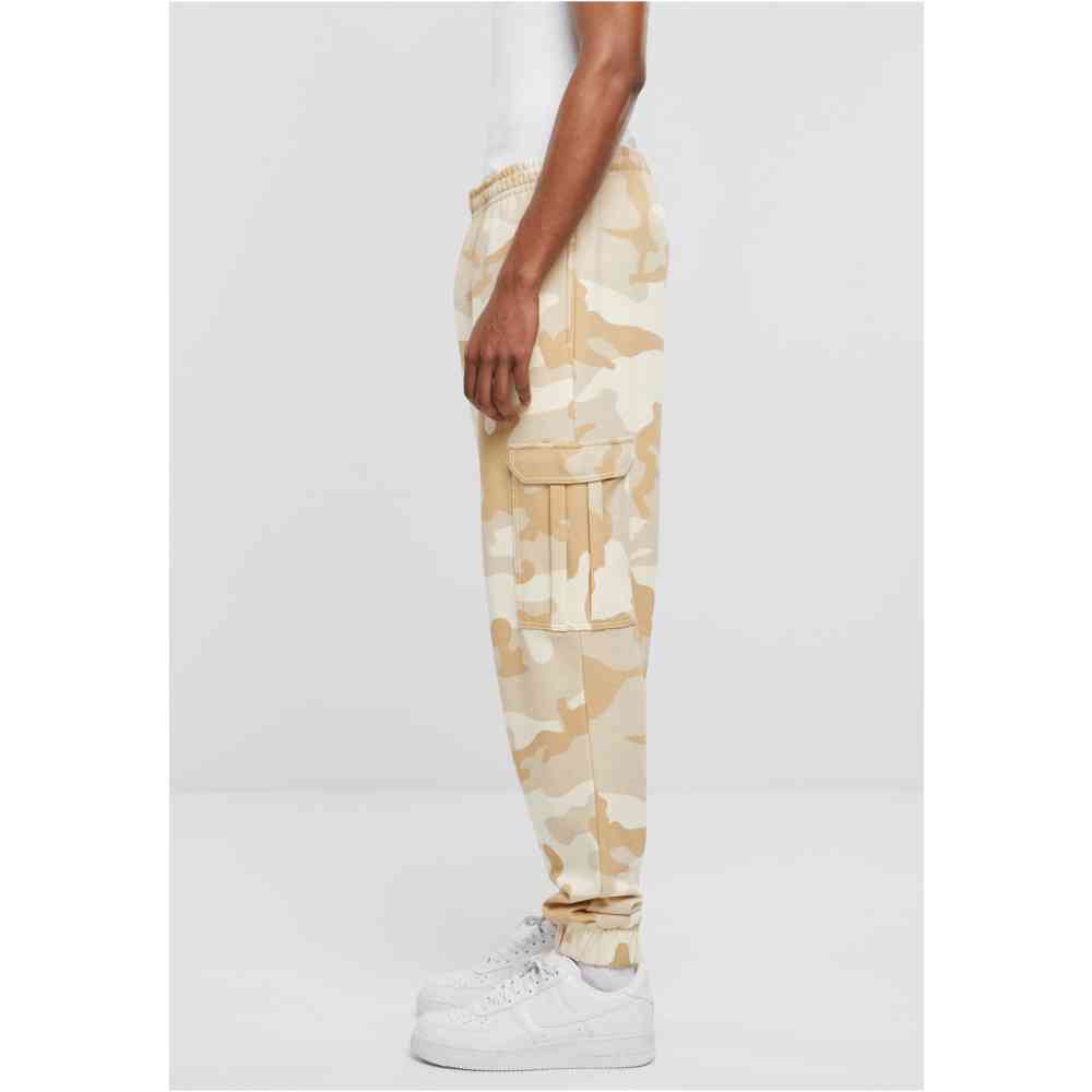 Urban Classics - Wide Camo Cargo Pantalon de jogging homme - Vert